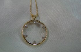 Custom Designed and Crafted Jewelry piece created by GoldSmith Jewelers of Little Falls