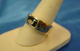 Custom Designed and Crafted Jewelry piece created by GoldSmith Jewelers of Little Falls